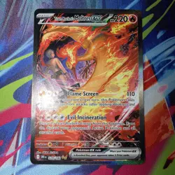 Team Rocket's Moltres ex 229/182 SIR Destined Rivals Pokemon English NM - Image 1