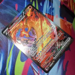 Team Rocket's Moltres ex 229/182 SIR Destined Rivals Pokemon English NM - Image 2