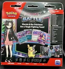 SEALED-RIVAL BATTLE DECK: MARNIE-MARNIE'S MORPEKO-POKEMON-SHIPPING INCLUDED! - Image 2