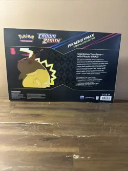 Pokemon TCG Sword & Shield Game Crown Zenith Pikachu VMAX Special Collection Box 820650851889 - Image 2