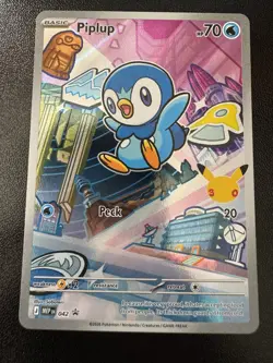 Piplup 042 Promo Mega Evolution Pokemon TCG English - Image 1