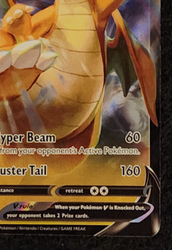 2022 Pokemon GO Dragonite V Ultra Rare #049/078 Holo EX-NM - Image 4