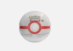 Pokemon 2024 Q4 Poke Ball Tin 1 Sealed Tin PREMIER BALL with 3 Booster Packs C25 - Image 1