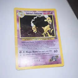 Wizards of the Coast Sabrina's Alakazam 16/132 Gym Challenge Holo Rare 80HP - Image 1