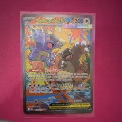 Pokemon Mega Kangaskhan ex 182/132 ME01 Mega Evolution Full Art Holo Rare HP 300 - Image 1