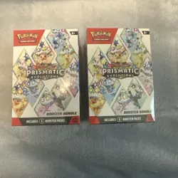 Pokemon Prismatic Evolutions Booster Bundle Sealed Set of 2 - Image 1