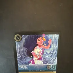 Disney Lorcana TCG Moana-Curious Explorer 155/204 EN-11 Character English Card - Image 3