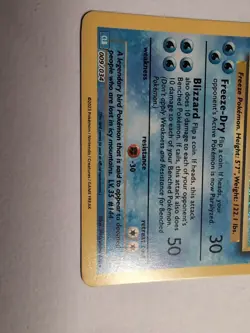 Pokemon Card Game Classic TGC Articuno CLB 009/034 Holo 2023 - Image 5