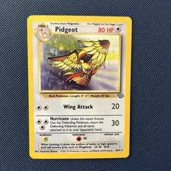 Pokemon Card - Pidgeot Jungle 8/64 Holo Rare - Image 1