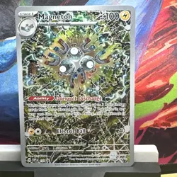 Pokemon Card Magneton 159 Sv: Scarlet & Violet Promo Holo 100 HP Electric Ball - Image 1