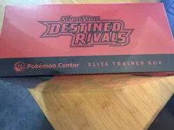 Pokemon Center Exclusive Destined Rivals ETB Elite Trainer Box Sealed New - Image 2