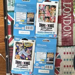 Bandai Namco Dragon Ball Fusion World Manga Booster 02 SB02 4x 12-Card Packs EN - Image 2