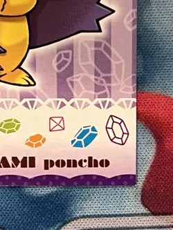 Mega Sableye Poncho Wearing Pikachu 2016 Business Card Promo LP Pokemon Japanese - Image 5