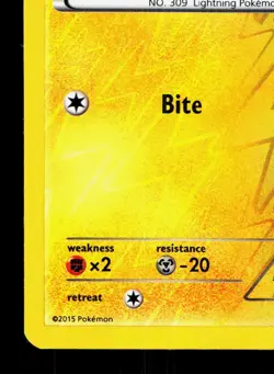 Electrike 24/108 Roaring Skies MP Pokemon Card TCG - Image 4