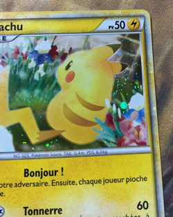 Pokemon Pikachu World Collection PW French Promo Holo Card 2010 #2916 - Image 4