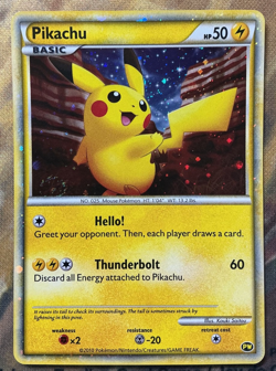 Pokemon TCG Pikachu PW World Collection English 2010 Holo Promo Card #2915 - Image 1