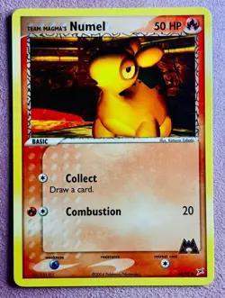 Team Magma's Numel 64/95 | Team Magma vs Team Aqua | 2004 Pokemon TCG Card | LP - Image 1