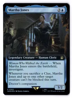 Martha Jones NM* FOIL EXTENDED Universes Beyond: Dr. Who 0363 mtg -UnltdCards - Image 1