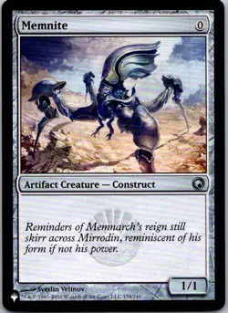 Memnite The List Reprints NM Normal - Image 1