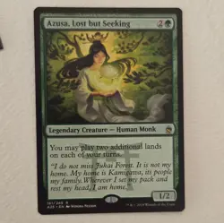 Wizards of the Coast Azusa, Lost but Seeking Masters 25 Rare #161/249 - Image 1