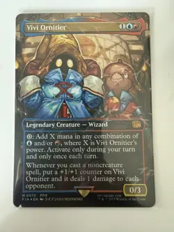 Vivi Ornitier (Borderless) (Chocobo Track Foil) Final Fantasy Foil MTG - Image 1