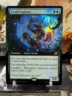 MTG | Icetill Explorer (Extended Art) [EOE]✨FOIL✨ - Image 1