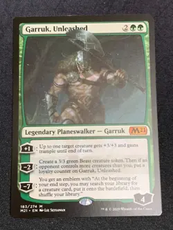 C136 MAGIC THE GATHERING GARRUK UNLEASHED JUMPSTART NM MTG - Image 1