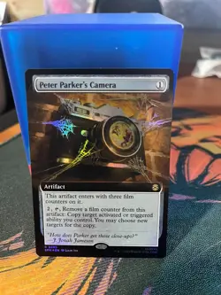 MTG Peter Parker's Camera (Extended Art) Marvel's Spider-Man Foil (0280) LP - Image 1