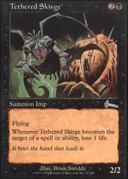 Tethered Skirge - Foil x1 - Urza's Legacy - NM-Mint, English - Urza's Legacy - Image 1