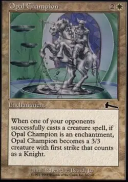 Opal Champion - Foil x1 - Urza's Legacy - NM-Mint, English - Urza's Legacy - Image 1