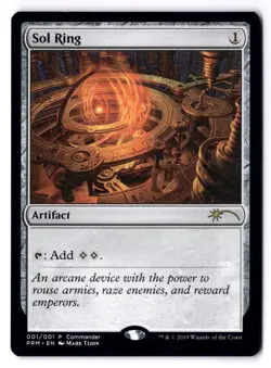 Sol Ring NM* PROMO Magicfest ENGLISH 001/001 mtg -UnltdCards - Image 1