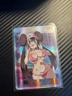 Rosa Bikini Full Art Parallel Holo ACG DIY Goddess Story Pokemon Waifu Trainer - Image 1