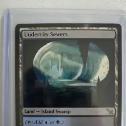 Magic: The Gathering Undercity Sewers Rare Land Blue Black Murders at Karlov - Image 3
