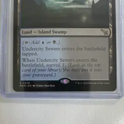 Magic: The Gathering Undercity Sewers Rare Land Blue Black Murders at Karlov - Image 4