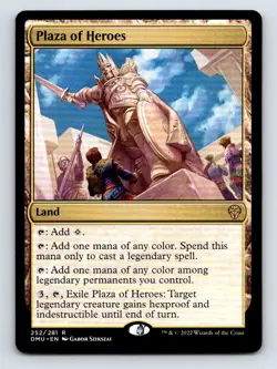 Plaza of Heroes R Dominaria United 252 NM - Image 1