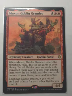 Muxus, Goblin Grandee NM Near Mint - Jumpstart (JMP) MTG Magic: The Gathering - Image 1