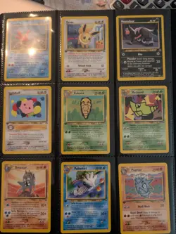 M/ NM (1st edition)COMPLETE Pokemon NEO DISCOVERY Set 39-Card UNCOMMON/COMMON ed - Image 2