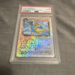 Pokemon Legendary Collection Dark Dragonite 5/110 Reverse Holo Rare PSA 2 - Image 2