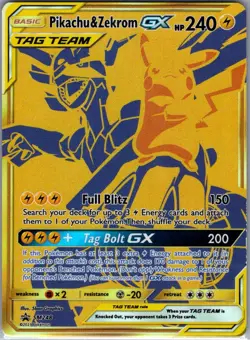 Pikachu & Zekrom GX - SM248 SM Promos - Pokemon Card - NM - Image 1