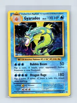 Gyarados 34/108 Holo Rare Evolutions Pokemon Holo Near Mint - Image 1