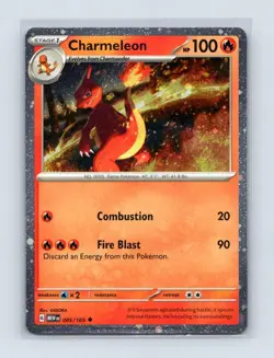 Charmeleon 005/165 Holo Promo Miscellaneous Cards & Products Pokemon LP - Image 1