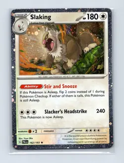Slaking (Cosmos Holo) 162/193 Holo Miscellaneous Cards & Products Pokemon NM - Image 1