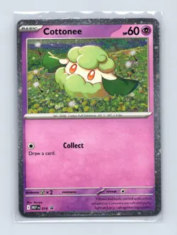 Cottonee (Cosmos Holo) 018 Holo Promo ME: Mega Evolution Promo Pokemon LP - Image 1