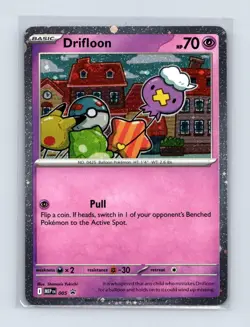 Drifloon 005 Holo Promo ME: Mega Evolution Promo Pokemon Lightly Played - Image 1