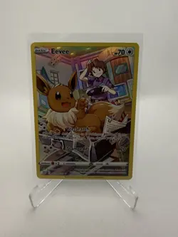 Eevee NM TG11/TG30 - Holo Brilliant Stars Trainer Gallery - Pokemon - Image 1