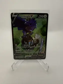 Corviknight V TG18/TG30 Holo V Rare Silver Tempest Trainer Gallery Pokemon - Image 1