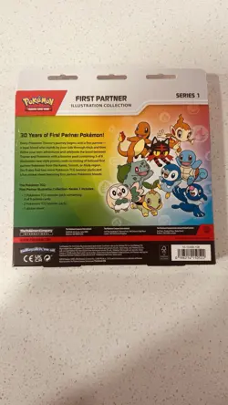Pokemon First Partner Illustration Collection Series - NEW/FACTORY SEALED - Image 2