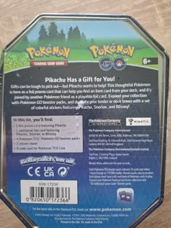 Pokemon Go TCG Pikachu Set New, Sealed And Undamaged Tin 2022 - Image 5