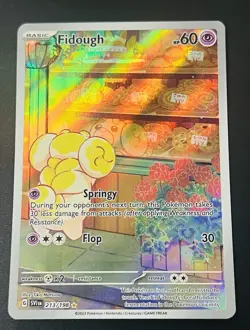 Pokemon Fidough SV01 Scarlet & Violet Illustration Rare Holo 213/198 English - Image 1