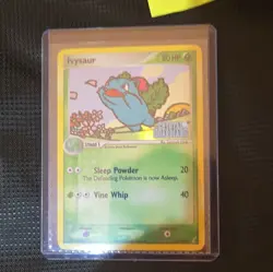 Pokemon TCG Ivysaur Crystal Guardians 34/100 Reverse Holo Uncommon 80HP - Image 1